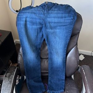 Skinny plus size girls jeans